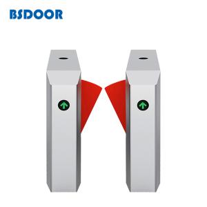 Electronic ID IC Card Retractable Flap Barrier Smart Pedestrian Control