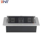 new style desk powr and data socket insert plug for advanced system