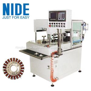 External Armature Automatic Fan Winding Machine Two Working Station