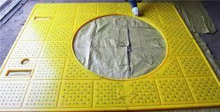Cheap Polyurethane Urethane PU Antiskid Cushions For Drilling Platform for sale