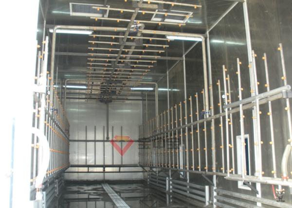 Cheap Water Test Booth For Vehicle Customized Design Leakage Inspection for sale