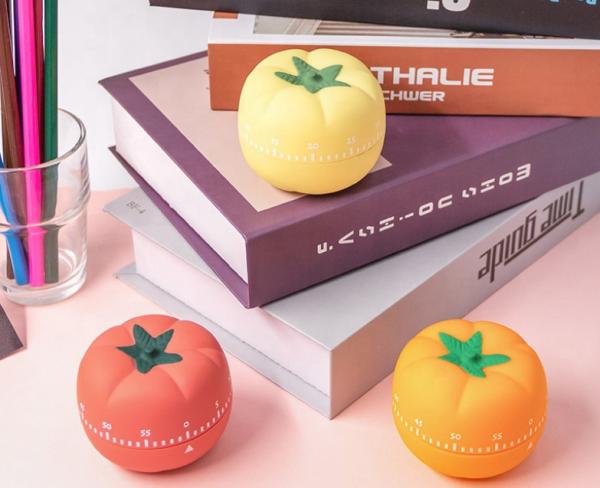 Cheap 1 Hour Time Management Tomato Timer 100g ROHS certificate for sale