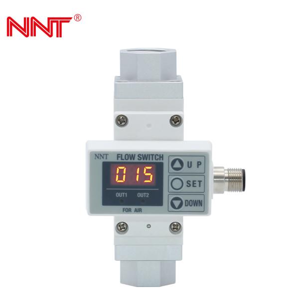 Cheap NNT Digital Air Flow Meters , 0.1~5I/Min Air Flow Sensor Switch for sale