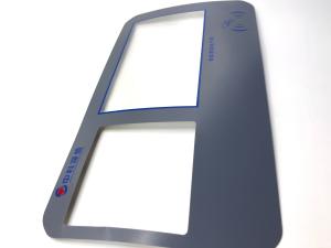 Printed Polyester Digital Custom Control Panel Matte Self Adhesive Nameplate