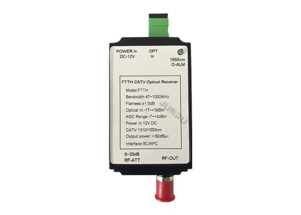 Cheap Network FTTH Optical Node Receiver With Filter Output 1550nm 12V for sale