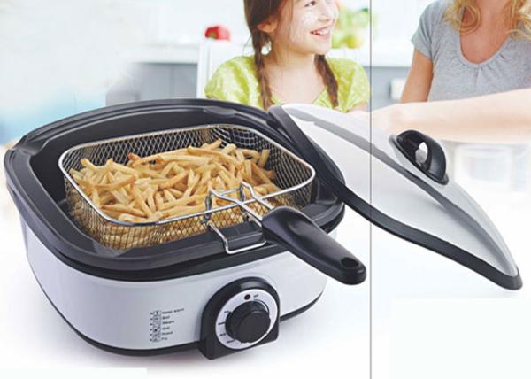 Cheap Steaming Electric Multi Cooker , All Purpose Cooker Variable Temperature Controls Smokless for sale