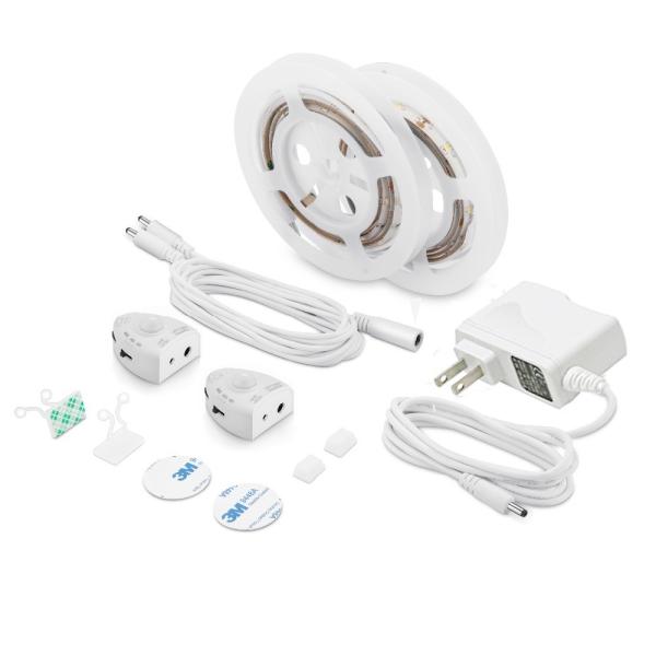 Cheap IP54 Under Bed Motion Sensor LED Strip With Automatic Shut Off Timer for sale