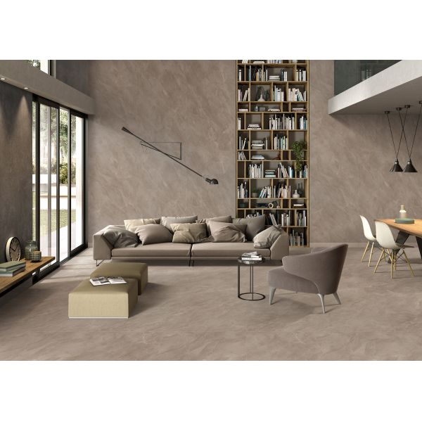 Factory New Arrival Living Room Luxury Porcelain Wall Floor Tile Decoration Natural Brown Marble Slab