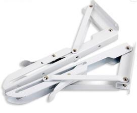 China Plating Blanking 2mm Folding Shelf Steel Frame Brackets on sale