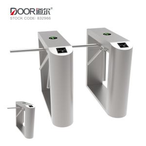 China Access Control Semi Automatic Outdoor Tripod Turnstile With People Counting System on sale