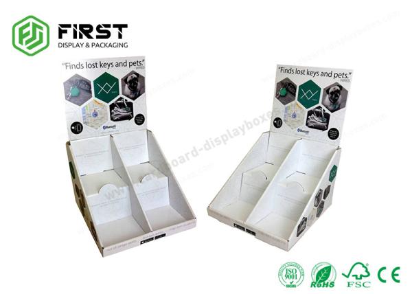Customized Cardboard Counter Display Boxes Printing Corrugated Counter Top