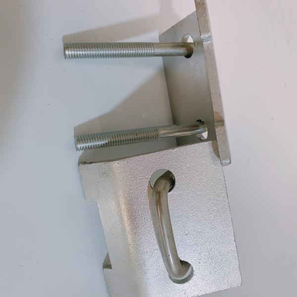 Cheap Electroplated Right Angle Stainless Steel Beam Clamps Malleable Iron 1In Pvd Coating for sale