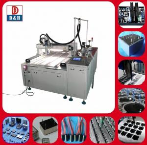 Dynamic And Static Mixing AB Tank Agitator Automatic Glue Dispensing Machine For Epoxy Catalyst