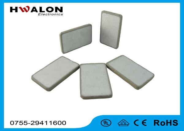 Cheap Customized Size PTC Heater Element Components , Rectangular Disk Surface Polish for sale