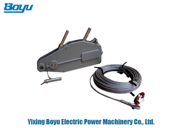 Cheap Efficient Manual Winches Overhead Line Stringing Tools Rope Pulling Hoist reliable for sale