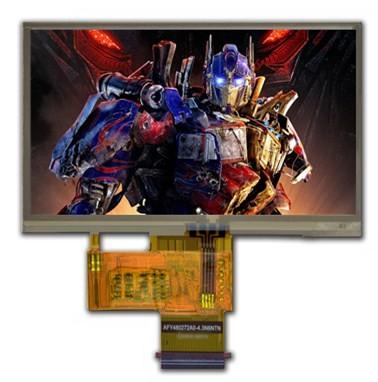 Cheap 5 Inch 800*480 ST7262 TFT LVDS Interface LCD Screen IPS LCD Module for sale