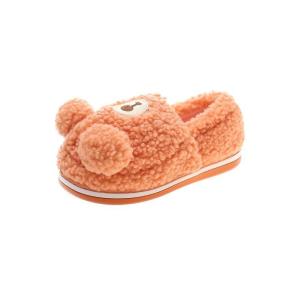 China Plush Cartoon Lamb Warm Stuffed Animal Slippers For Adults Plush Home Decor on sale