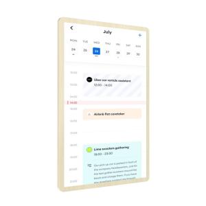 China Goodnotes Compatible Android 14 Free Software Wall Mounted Digital Calendar Diary For Family Planning on sale