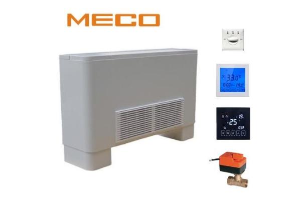 Cheap 2 Pipe Floor Standing Fan Coil Unit With 200CFM AIR FLOW 3 Speed Controller for sale
