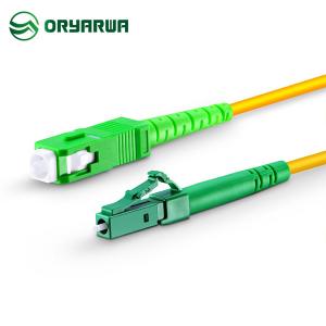 LC APC To SC APC Single Mode Patch Cord Simplex Jumper