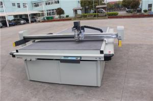 Best Flatbed Digital Mat Cutting Machine , CNC Cutting Equipment Connectable CAD Software wholesale