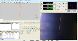 Vision Measuring System Software With Data Management Graphical Representation