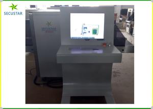 Advanced Detection Alarm System Baggage X Ray Machine With Control Monitor Desk
