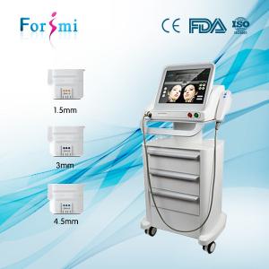 China 2016 Best HIFU facial wrinkle removal face lift home use beauty machine CE Approval on sale