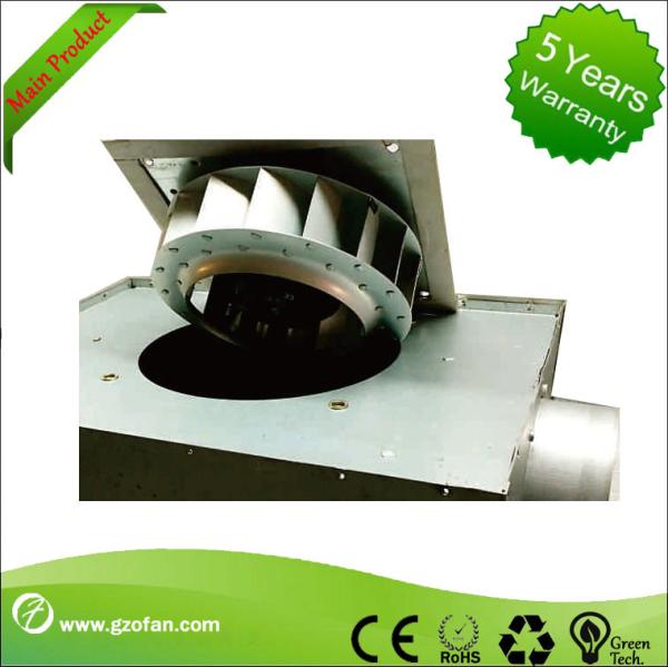 Cheap 125mm Thin Durable Silent Inline Fan  With Forward Curved Impeller for sale