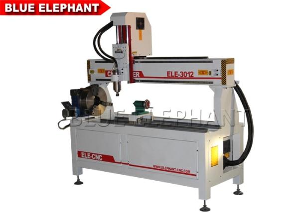 Cheap Panel Processing Tabletop Cnc Router , 4th Axis Rotary Cnc Machine For Wood Carving for sale