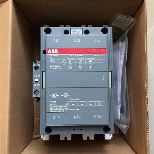 Cheap A300-30-11 Three Phrase ABB DC Contactor / A Series ABB Magnetic Contactor for sale