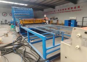Siemens PLC Servo Motor 3-6mm Wire Mesh Panel Machine 7.5kw Full Automatic