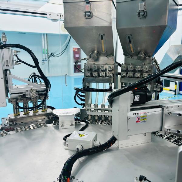 Cheap Non-standard Automated Desiccant Cap Assembly Machine With Stable Performance And Display Screen Operation for sale