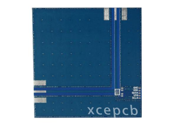 Cheap Blue Soldermask multi layer pcb Board , Min Line Width 4Mil Electronic printed circuit board for sale