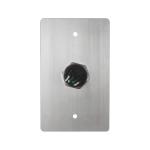 Flat Mushroom Press to Exit Push Button for Door Exit Access Control