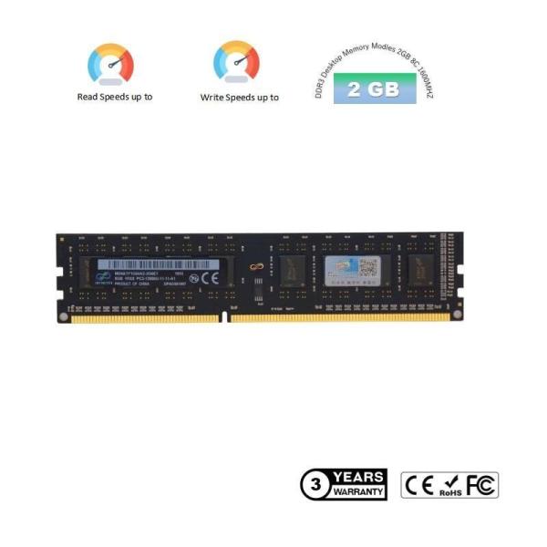 Cheap Infinites 1.50V DDR3 Desktop RAM Laptop 2GB DDR3 1600MHz Normal Performance for sale