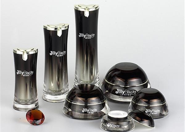 Cheap Render Black Capacity 5ml Empty Makeup Bottles Diameter 53mm for sale