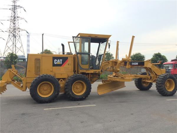Cheap Used Caterpillar 140 Motor Grader 185HP engine Cat 140h Grader with Ripper for sale