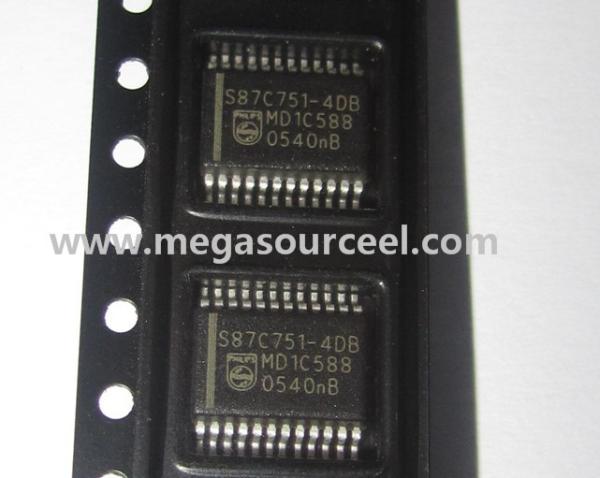 S87C751-4DB - Semiconductors - 80C51 8-bit microcontroller family 2K/64 OTP/ROM,