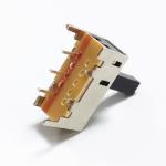Slide Switch,1P2T Long Handle Surface Mount Sliding Switch ,Vertical Push Tact
