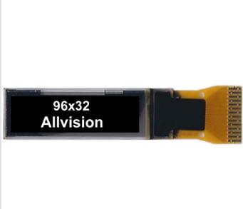 Cheap QG-9632TSWZG02 0.86'' OLED Display Module 96 X 32 Pixels Resolution for sale