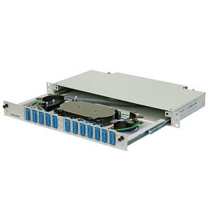 Reasonable Structure MPO Patch Panel , MTP Patch Panel For Telecommunication Networks
