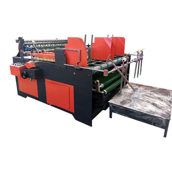 Cheap Press Type Semi Automatic Folder Gluer , Small Box Folder Gluer Machine Special Shaped for sale