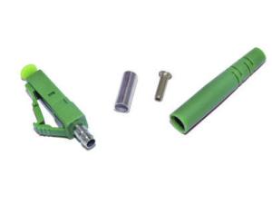 Blue Single Mode Fiber Fast Connector , Simplex / Duplex Lc Type Connector