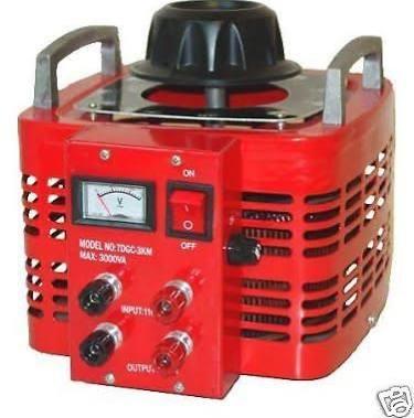 Cheap AC 110V / 0 - 130V / 3KVA / 30A Variac Transformer And Variable Autotransformer for sale