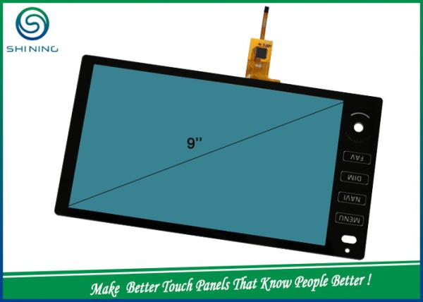 Cheap 9'' IIC PCT / PCAP Projected Capacitive Touch Panel COF Type For Navigation Device for sale