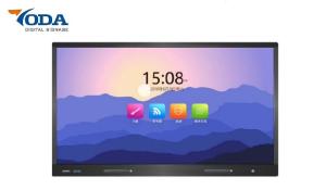 China LCD Interactive Touch Screen 65 Inch Portable Interactive Whiteboard Smart Board Touch Screen All In One PC on sale