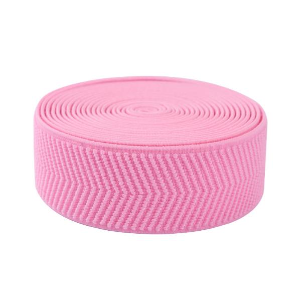 Cheap Customizable 3.5cm Polyester Herringbone Elastic Webbing For Garment Production for sale