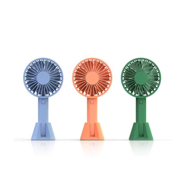 Cheap 2000mAh 6hrs USB Handheld Fan With Rechargeable Built In Battery for sale