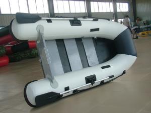 Lightweight Marine Foldable Inflatable Boat With Electric Trolling Motor